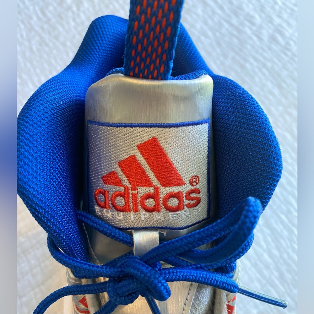 EUC Adidas Crazy 8 KB8 ‘John Wall' Sneakers (G98293) Silver/Blue Size 12 - Picture 4 of 15